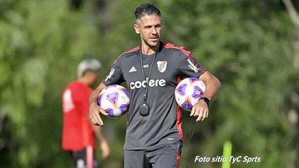 Martín Demichelis en el River Camp