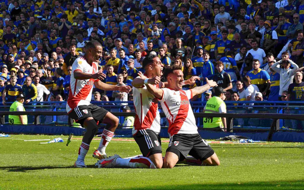 Enzo Díaz Boca vs River 2023