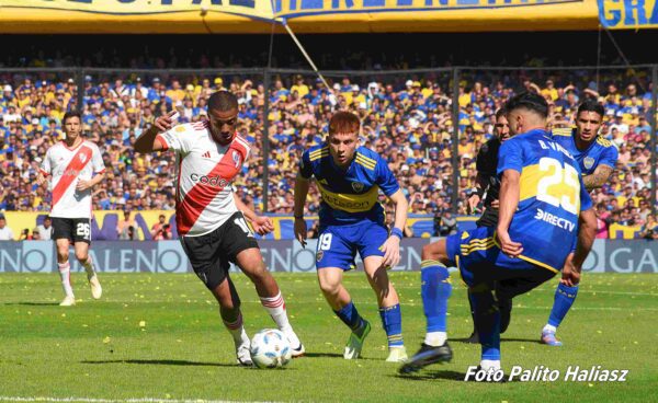 Nicolás de la Cruz boca 0 River 2 copa de la liga 2023